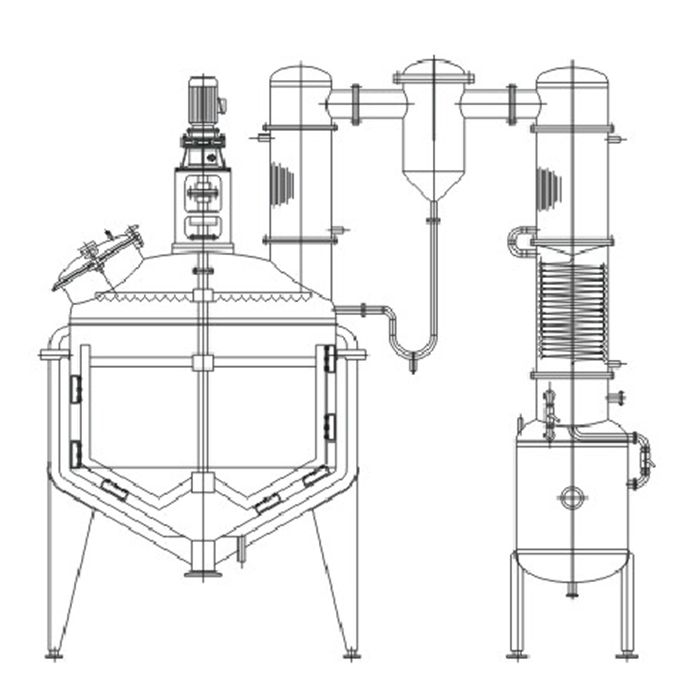 Vacuum concentration system