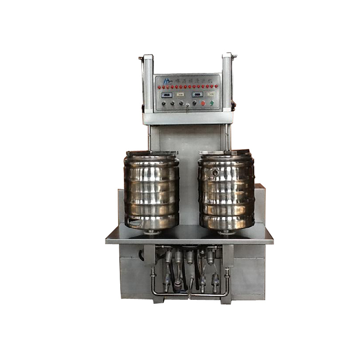 Beer keg filling machine